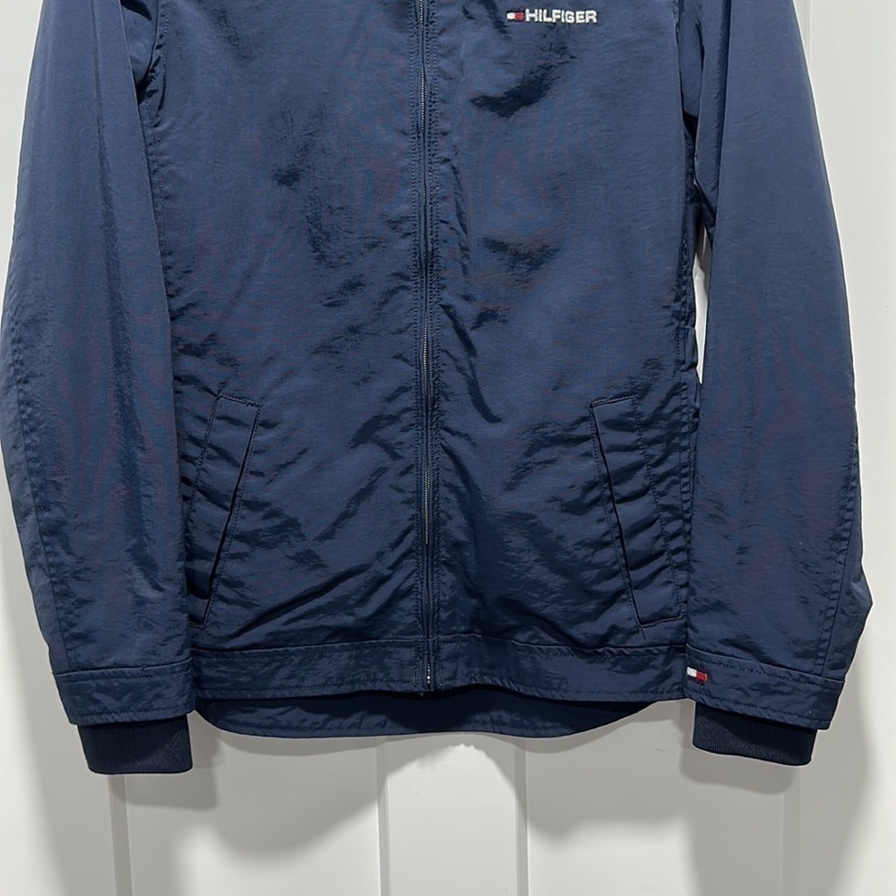 TOMMY HILFIGER Navy Blue Coat - Small - Picture 3 of 12